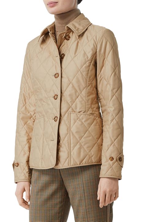 burberry diamond quilted vest|Burberry fernleigh diamond quilted jacket.